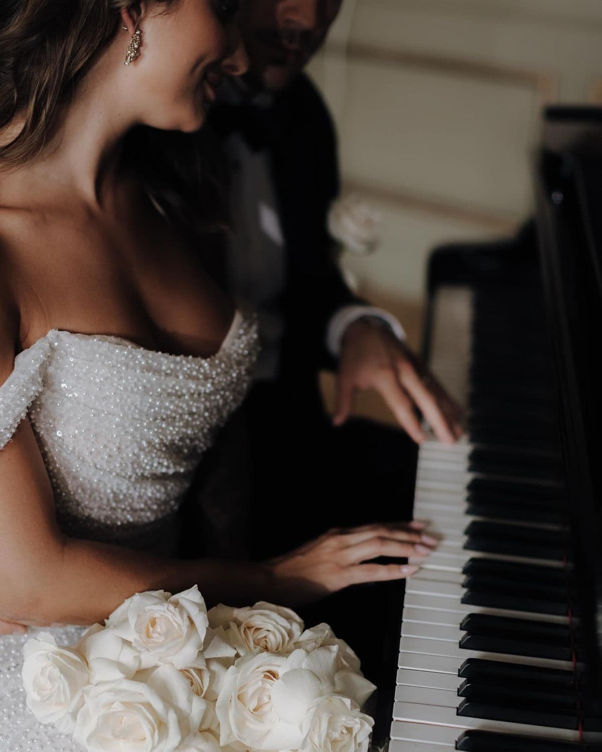 Couple at the piano