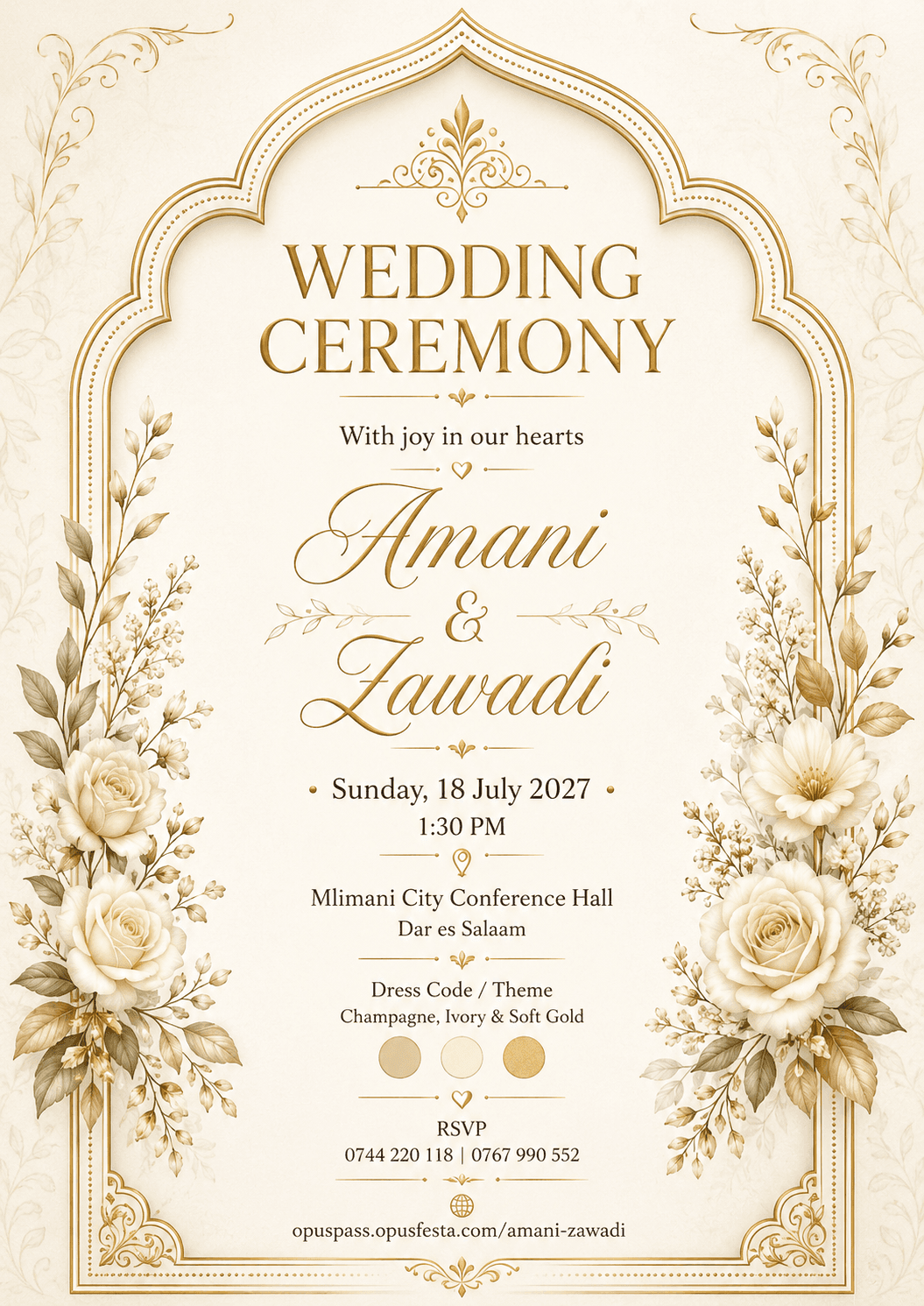 Amani Soft Gold